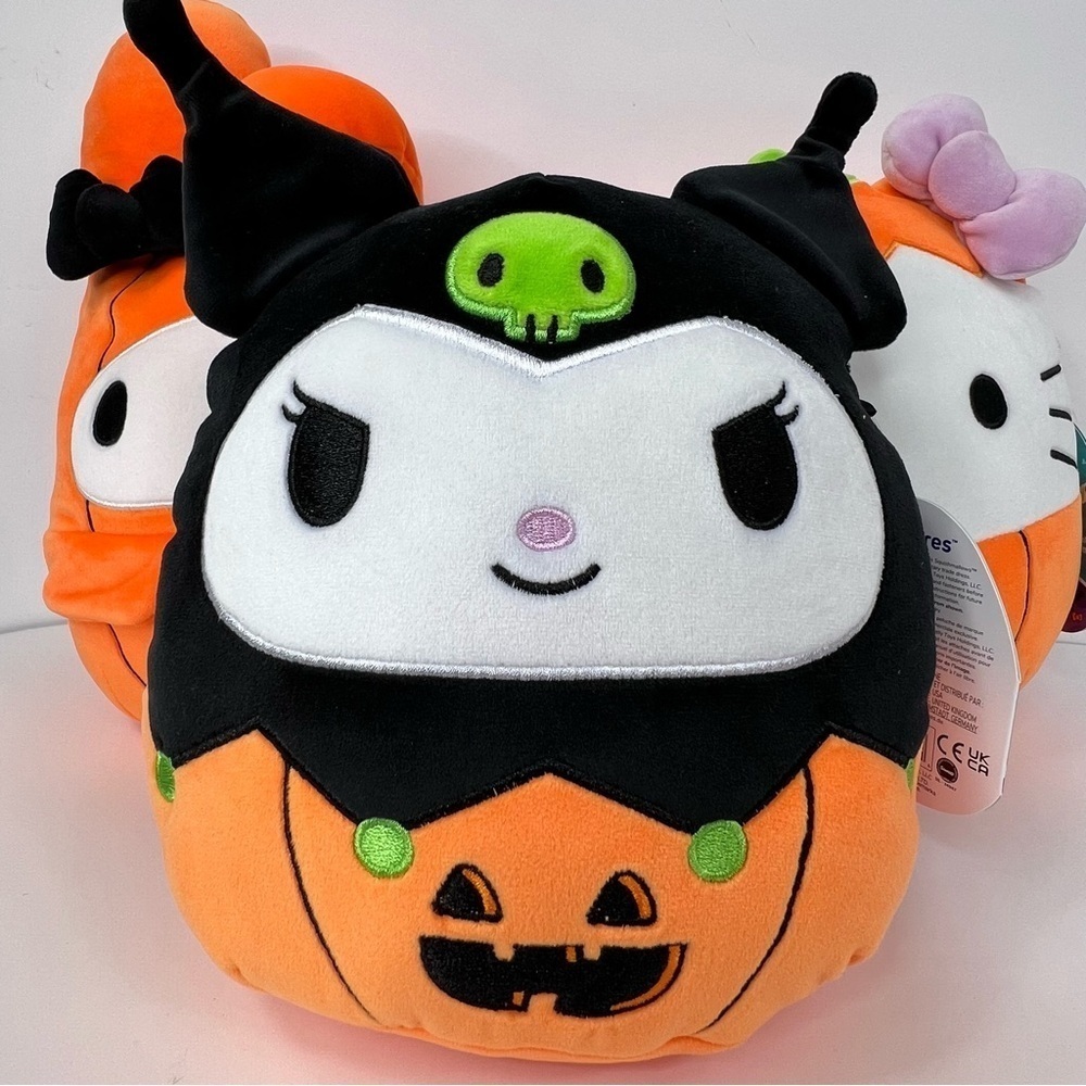 Squishmallows Sanrio Halloween Plush 8” Hello Kitty Kuromi My Melody - Picture 8 of 12